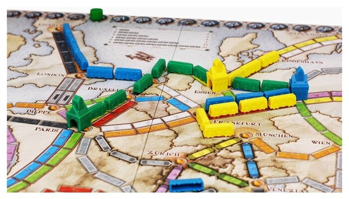 Ticket to Ride: Европа (3-е рус. изд.) Настольная игра Hobby World - фото №8