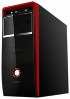 Компьютерный корпус 3Cott 1807 400W Black/red