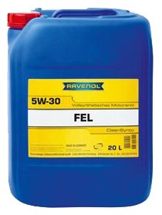 Моторное масло RAVENOL FEL SAE 5W-30 (20л) ecobox