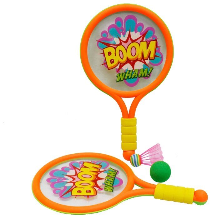 Набор для игры в теннис и бадминтон 1 TOY Boom! Wham! (Т59929)