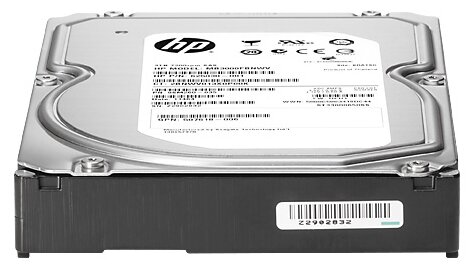 Жесткие диски HP Жесткий диск 628183-001 HP 3TB 6G SATA 7.2K rpm LFF (3.5-inch) NHP for gen8/gen9/gen10
