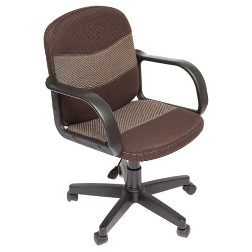 фото Компьютерное кресло tetchair багги, обивка: текстиль, цвет: коричневый/бежевый