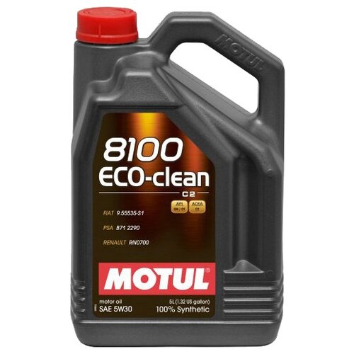 фото Моторное масло Motul 8100 Eco-clean 5W30 5 л