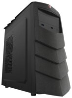 Компьютерный корпус 3Cott 3C-ATX195G Warrior w/o PSU Black