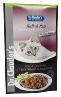 Корм для кошек Dr. Clauder's Premium Cat Food пауч с телятиной и индейкой (0.1 кг) 20 шт.