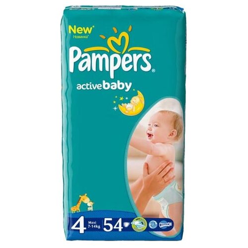 Pampers подгузники Active Baby 4 (7-14 кг), 70 шт.