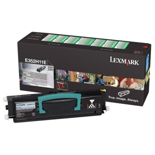 Картридж Lexmark E352H11E, 9000 стр, черный картридж lexmark x264h11g 9000 стр черный