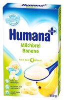 Каша Humana молочная кукурузно-рисовая с бананом (с 4 месяцев) 250 г