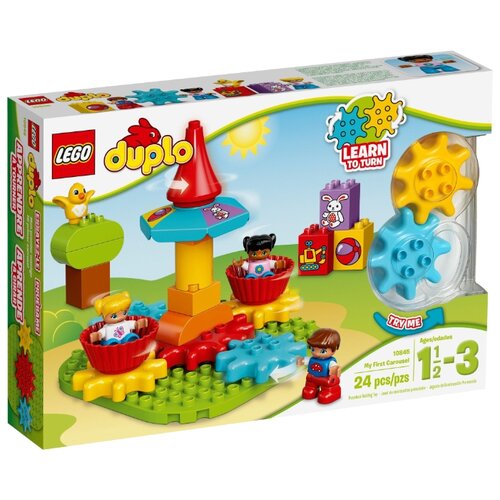 LEGO DUPLO 10845 Моя первая карусель, 24 дет. lego® duplo 10543 спасательная миссия супермена™