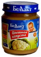 Пюре Беллакт цветная капуста (с 4 месяцев) 100 г