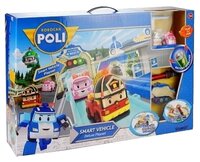 Трек Silverlit Robocar Poli Набор Мега трек Робокар Поли с 2мя умными машинками