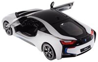 Легковой автомобиль Rastar BMW I8 (48400) 1:24 19 см белый/черный/синий