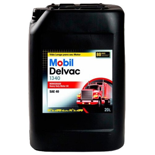 фото Моторное масло mobil delvac 1340 sae 40, 20л