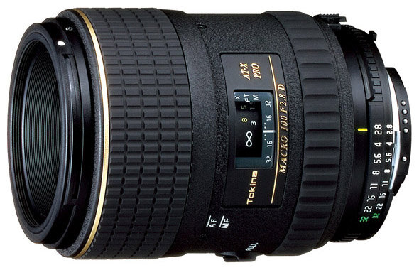 Объектив Tokina AT-X 100mm f/2.8 (AT-X M100) AF PRO D Nikon F