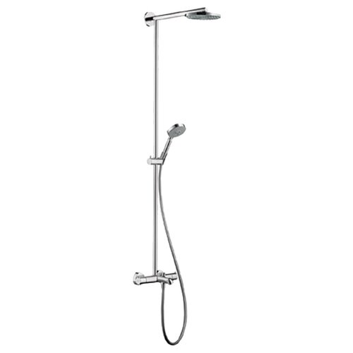 Душевой комплект hansgrohe Raindance Showerpipe EcoSmart 27146000, хром 1600 мм