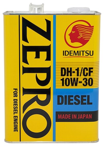 Idemitsu zepro diesel cf/dh-1 10w30 4l (2862-004)
