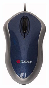 Компактная мышь Labtec Notebook Optical Mouse Silver-Black USB