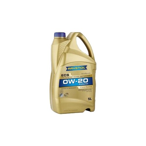 фото Моторное масло ravenol eco synth ecs sae 0w-20 5 л