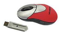 Беспроводная мышь NeoDrive Optical Mini Mouse Red USB