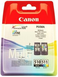 Набор картриджей Canon PG-510/CL-511 Multipack (2970B010)