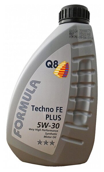 Q8 Масло Моторное Q8 Formula Techno Fe Plus 5w-30 1л