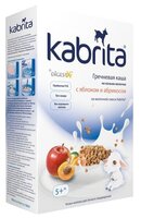 Каша Kabrita молочная гречневая на козьем молоке с яблоком и абрикосом (с 5 месяцев) 180 г