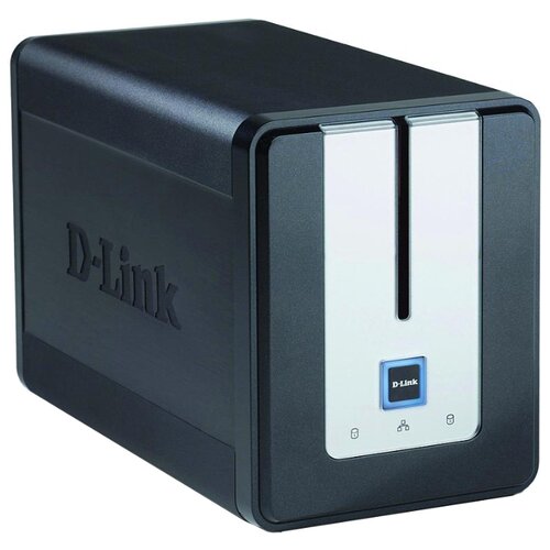 Сетевое хранилище D-Link DNS-323 черный