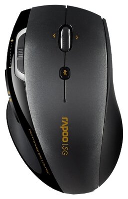 Беспроводная компактная мышь Rapoo Wireless Laser Mouse 7800P Black USB