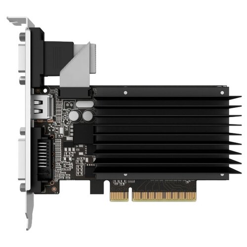 Видеокарта Palit GeForce GT 710 Silent 2GB (NEAT7100HD46-2080H), Retail видеокарта palit geforce gt 710 silent 2gb neat7100hd46 2080h retail