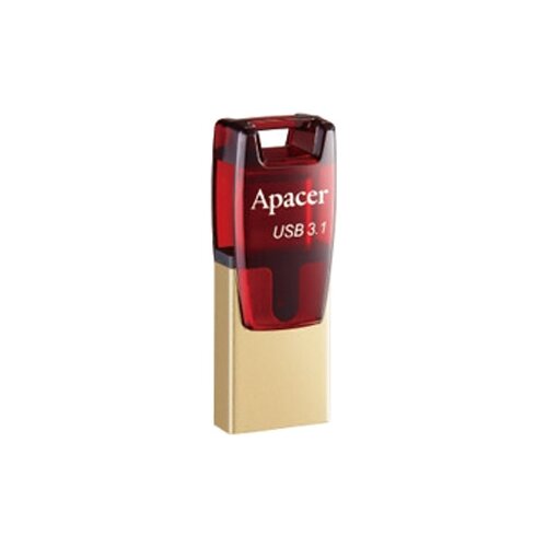 AP64GAH180R-1 Память OTG USB Flash 64 ГБ Apacer AH180 (AP64GAH180R-1)