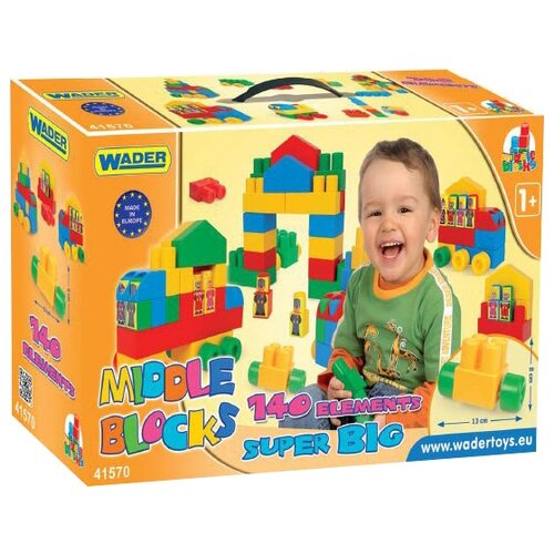 фото Конструктор Wader Middle Blocks 41570-140