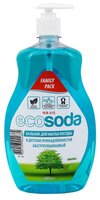 Mama Ultimate Бальзам для мытья посуды EcoSoda 2 л с дозатором сменный блок