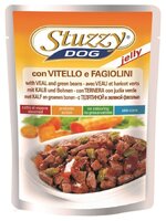 Корм для собак Stuzzy Dog с телятиной и зеленой фасолью (0.1 кг) 24 шт.