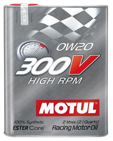 Motul 300V High RPM 0W-20 Racing (2л)