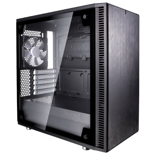 фото Компьютерный корпус fractal design define mini c tg black