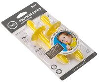 Набор щеток Happy Baby Silicone tooth brushes set от 6 месяцев mint