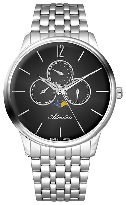 Швейцарские наручные часы Adriatica A8269.5154QF мужские кварцевые