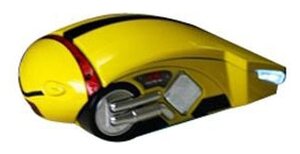 Компактная мышь 3Cott Racing mouse 1200 Yellow USB