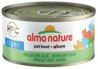 Корм для кошек Almo Nature (0.07 кг) 1 шт. HFC Adult Cat Light Chicken with aloe
