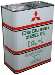 Синтетическое моторное масло Mitsubishi DiaQueen Diesel 5W30 DL-1, 4 л