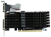 Видеокарта GIGABYTE GeForce GT 710 954Mhz PCI-E 2.0 1024Mb 1800Mhz 64 bit DVI HDMI HDCP Silent