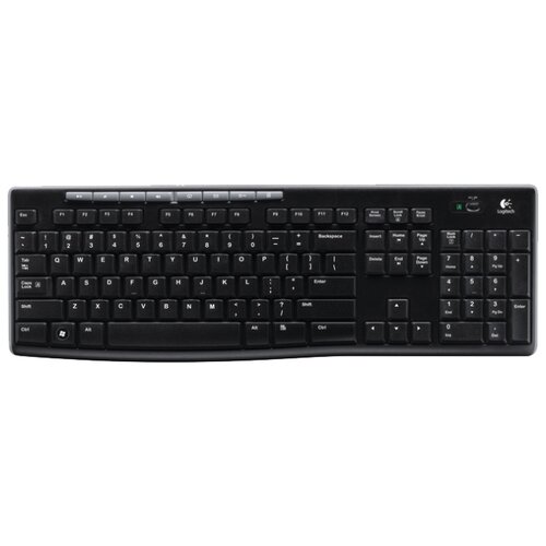 фото Клавиатура и мышь Logitech Wireless Combo MK270 Black USB