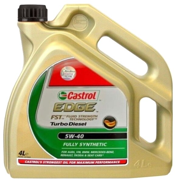 Синтетическое моторное масло Castrol Edge Turbo Diesel 5W