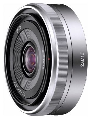 SONY SEL 16 MM F2.8 G SILVER