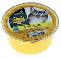 Корм для кошек Васька Консервы Курица (0.075 кг) 20 шт.