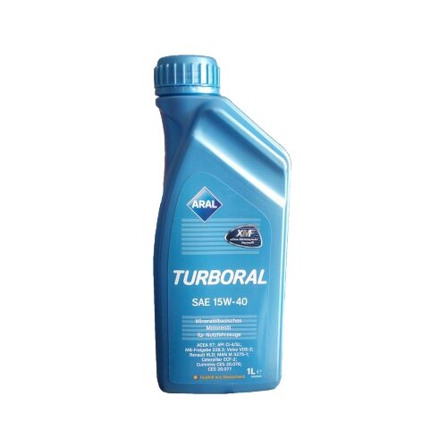Минеральное моторное масло ARAL Turboral SAE 15W-40, 20 л