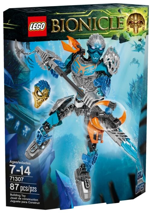 Конструктор LEGO Bionicle 71307 Гали - объединитель Воды, 87 дет.