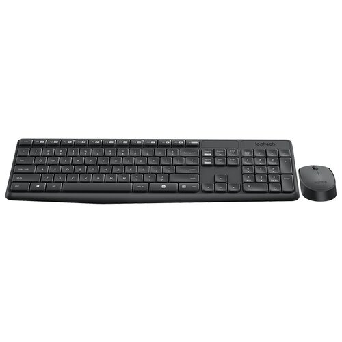 фото Клавиатура и мышь Logitech MK235 Wireless Keyboard and Mouse Black USB