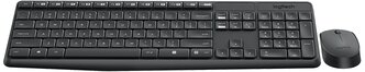 Клавиатура и мышь Logitech MK235 Wireless Keyboard and Mouse Black USB