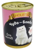 Корм для кошек Чудо-Блюдо Holistic консервы для кошек с уткой, рисом, и морковью (0.36 кг) 1 шт. 0.3